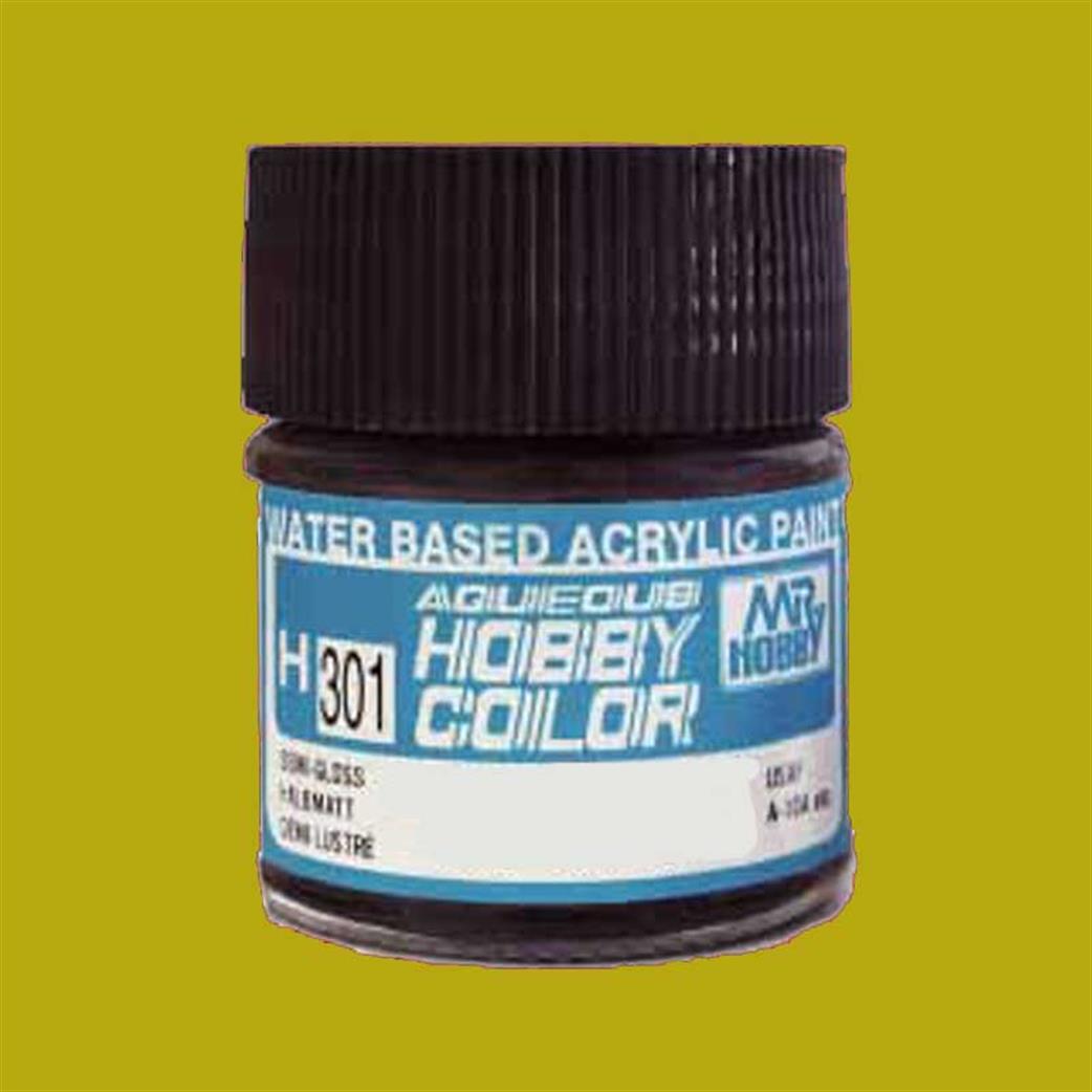 Gunze Sangyo  H58 58 Interior Green Mr Hobby Acrylic Paint 10ml