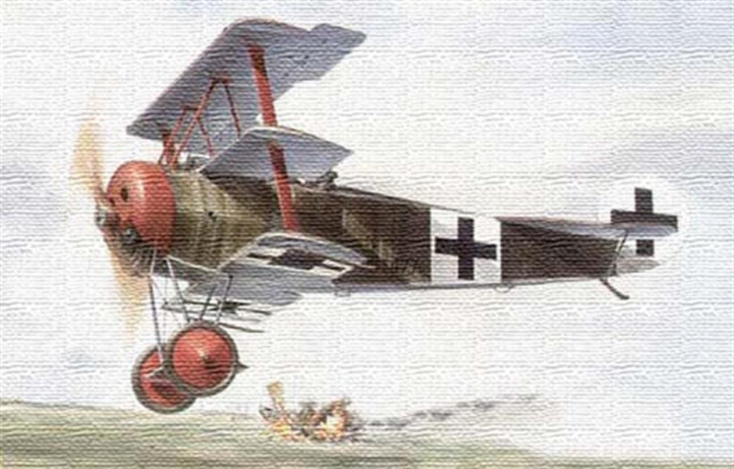 Roden 1/32 601 Fokker DR1 WW1 Fighter Aircraft Plastic Model Kit