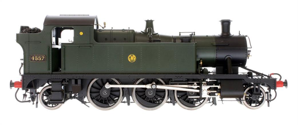 Dapol Lionheart Trains O Gauge LHT-S-4503 GWR 4557 45xx Small Prairie Green Shirtbutton Monogram