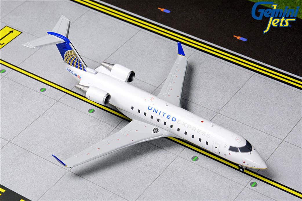 Gemini Jets 1/200 G2UAL795 UNITED EXPRESS CRJ-200 N430AW