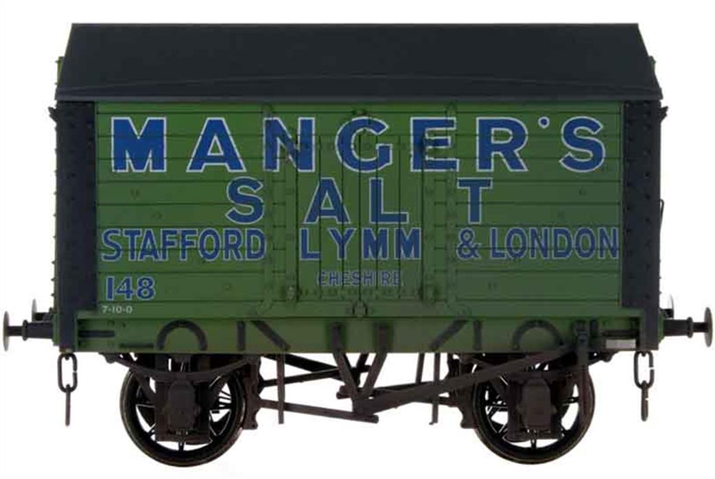 Dapol O Gauge 7F-018-011W Manger's Salt Covered Wagon No.148 Weathered