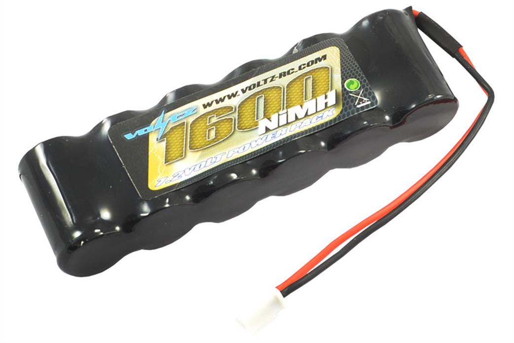 Voltz  VZ0051 7.2v 1600mah NIMH battery w/micro Connector (Jackal/Husky)