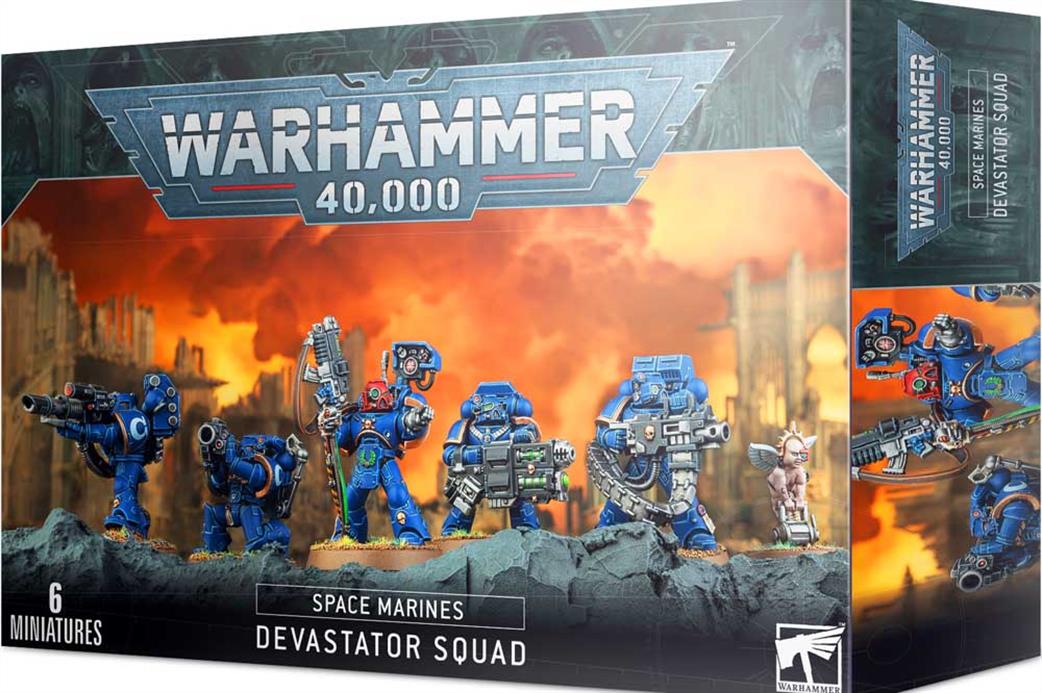 Games Workshop 28mm 48-15 Space Marine Devastator Squad