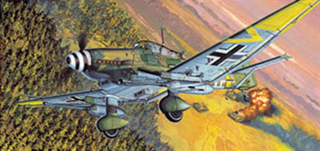 Academy 1/72 12404 German JU87G-2 Stuka Kanonen Vogel