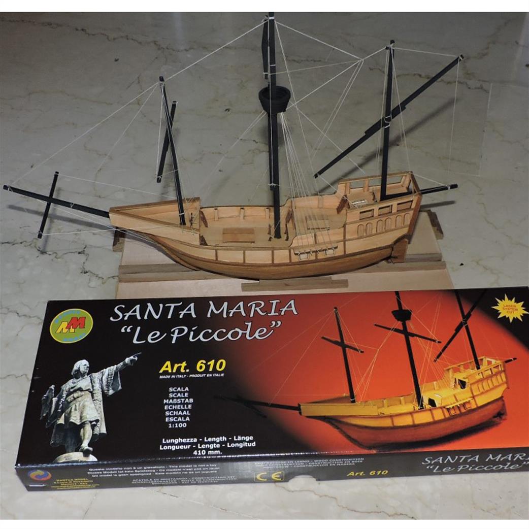 Mantua Sergal 1/100 610 Santa Maria Wooden Kit