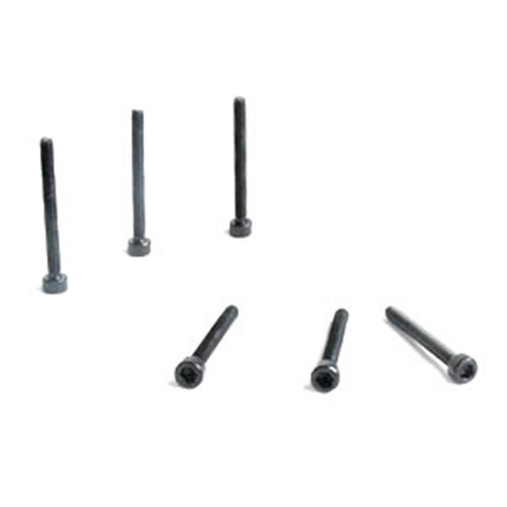 FTX  FTX6533 Muffler Bolts 3mm x 28mm Pack of 6