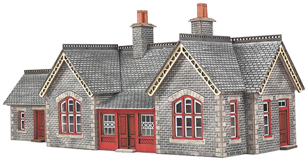 Metcalfe N PN933 Station Building Midland Railway Settle & Carlisle Line Card Kit