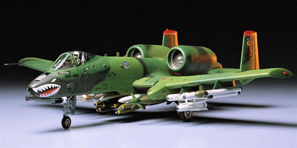 Tamiya 1/48 61028 Fairchild Republic A-10A Thunderbolt II Ground Attack Aircraft