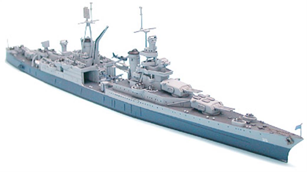 Tamiya 1/700 31804 US Navy Cruiser CA-35 Indianapolis WW2 Waterline Series