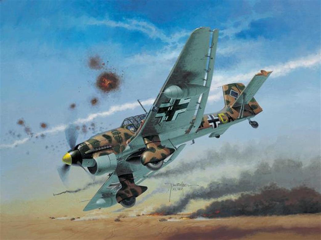 Revell 1/72 04620 JU-87 B2/R2 Stuka Dive Bomber Kit