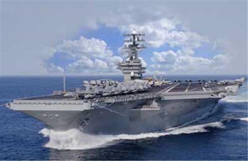 Italeri 1/720 5533 USS Ronald Reagan Aircraft Carrier Kit