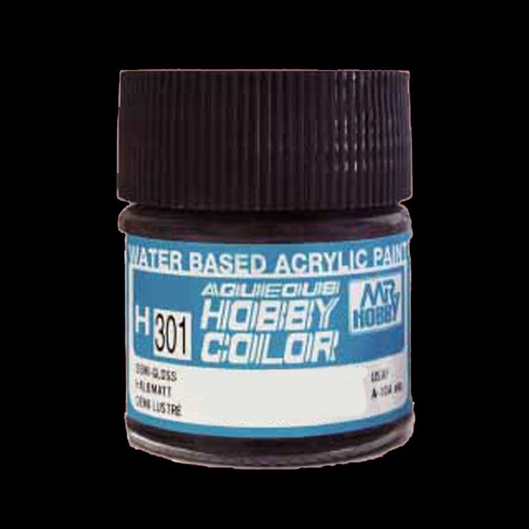 Gunze Sangyo  H77 77 Tyre Black Mr Hobby Acrylic Paint 10ml