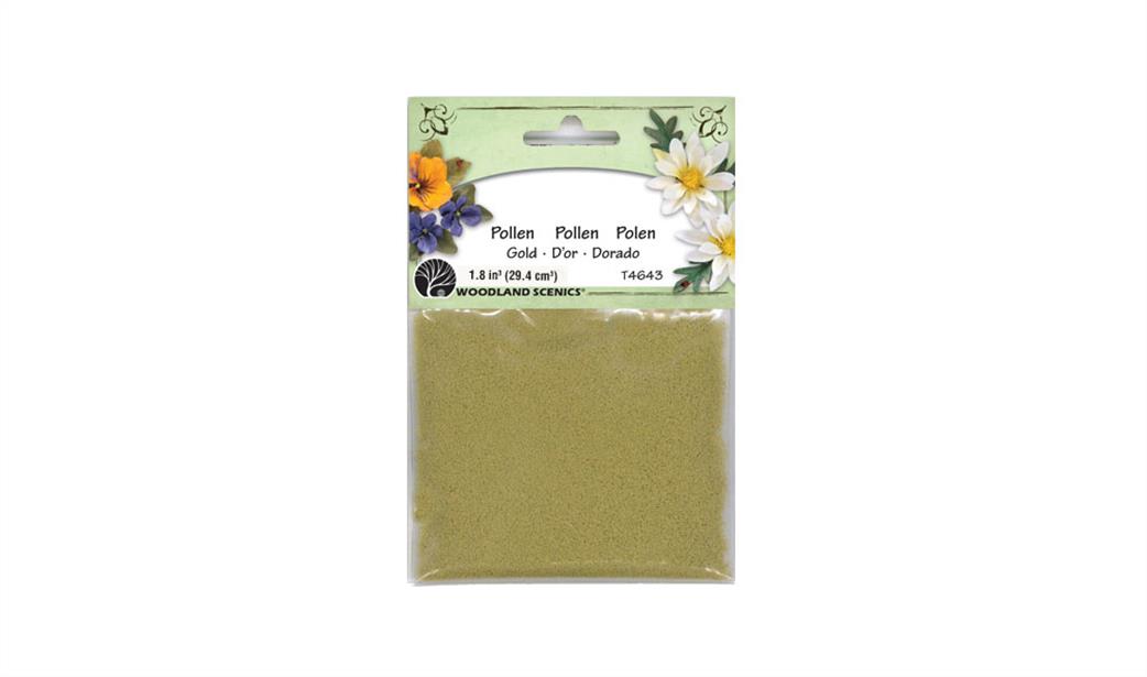 Woodland Scenics  T4643 Gold Pollen Scatter