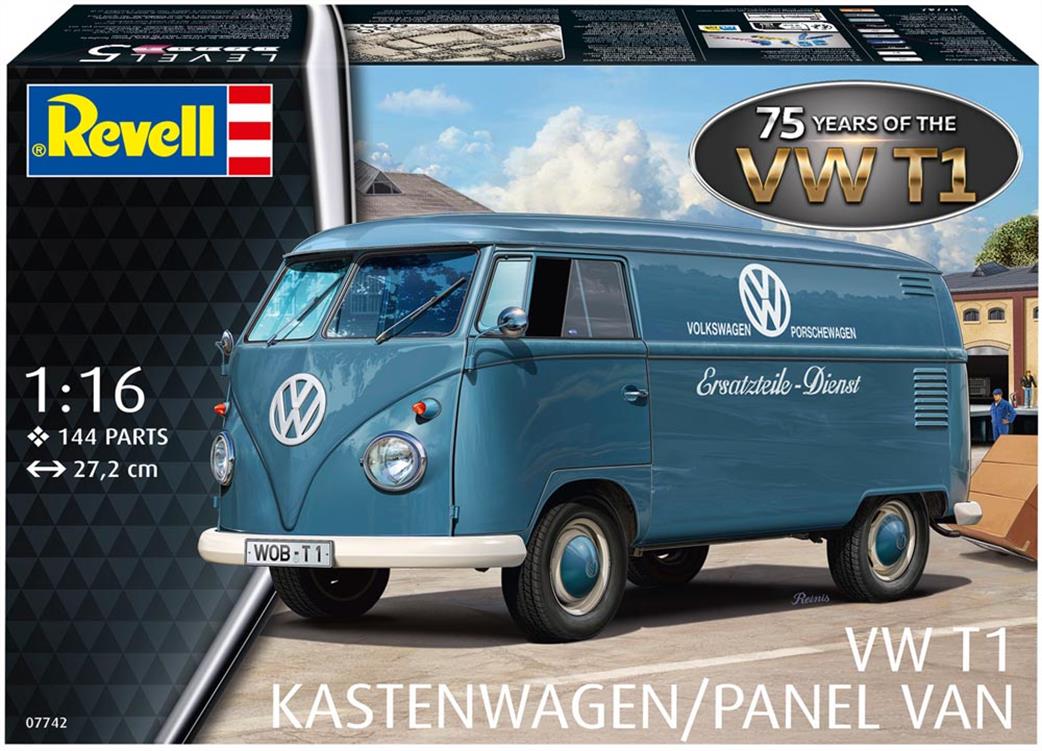 Revell 1/16 07742 VW T1 Panel Van 75 Years of the VW T1 Kit
