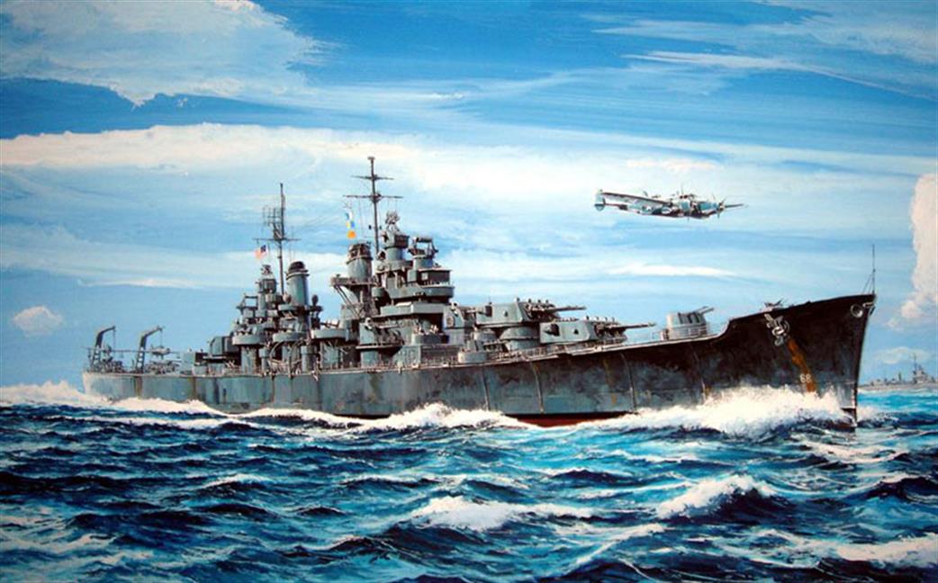 Trumpeter 1/700 05724 USS Baltimore CA-68 1943