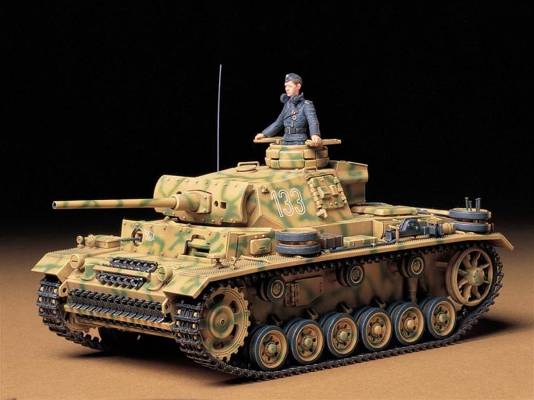 Tamiya 1/35 35215 German WW2  Pz. Kpfw. 3 Ausf. L Tank Kit