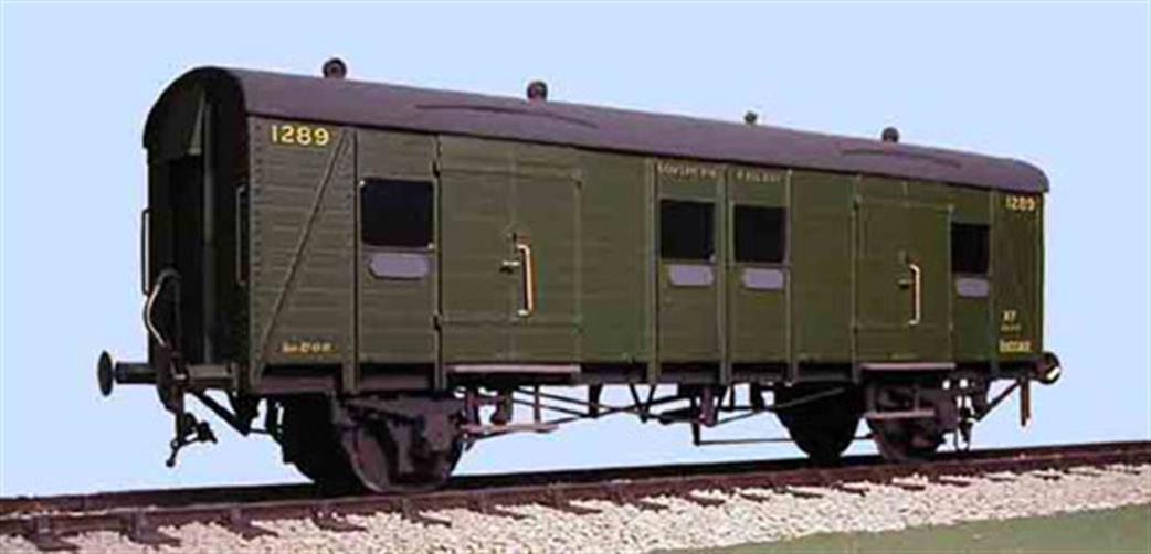 Slaters Plastikard O Gauge 7C020 SR 4 Wheel PLV/GUV Kit