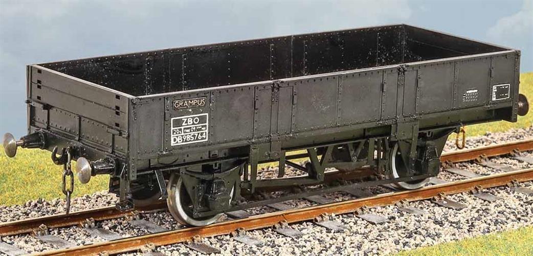 Parkside Kits O Gauge PS14 BR Grampus Engineers Wagon Diag 1/572