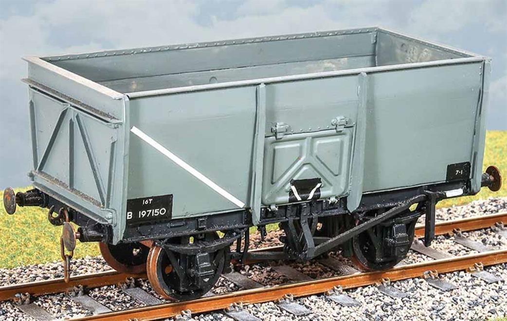 Parkside Kits O Gauge PS31 BR 16T Charles Roberts Slope Side Steel Mineral Wagon ex MOTW  Dia 1/100