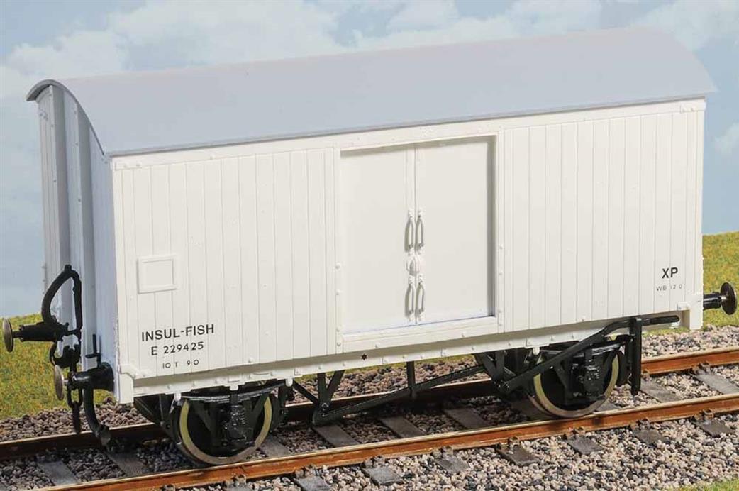 Parkside Kits O Gauge PS37 LNER 10T Fish Van Insulated Body Recessed Door Kit