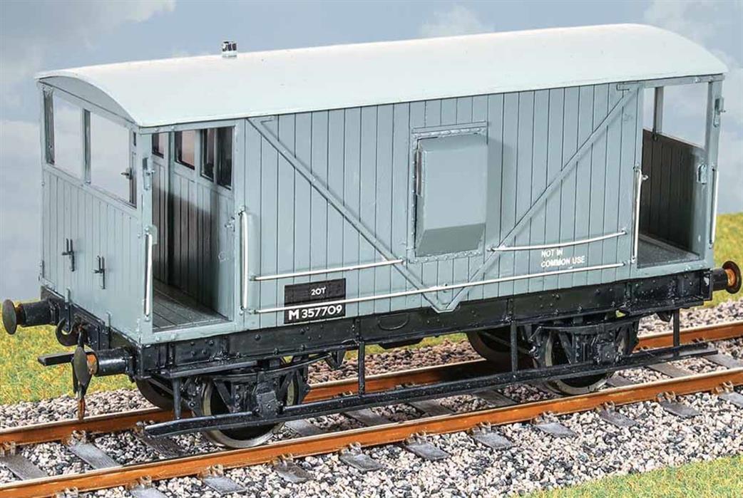 Parkside Kits O Gauge PS40 LMS 20T Goods Brake Van Diag 1657 Kit