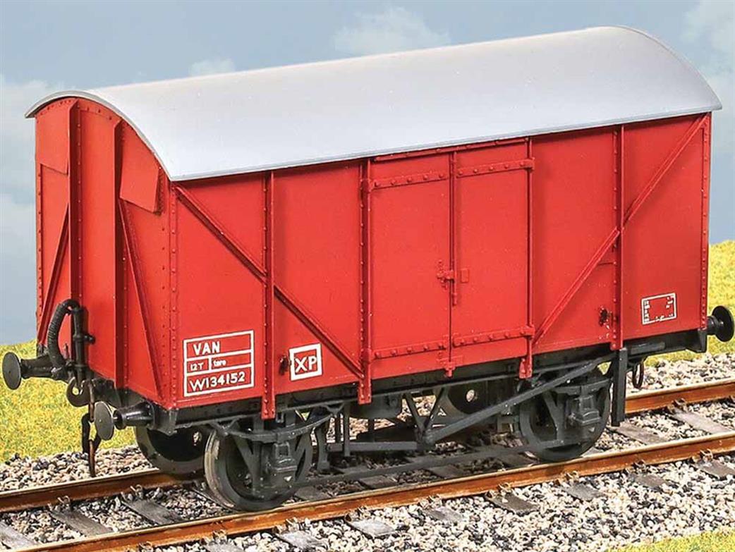 Parkside Kits O Gauge PS28 GWR 12T Covered Goods Wagon Plywood Body 10ft wb V36/37