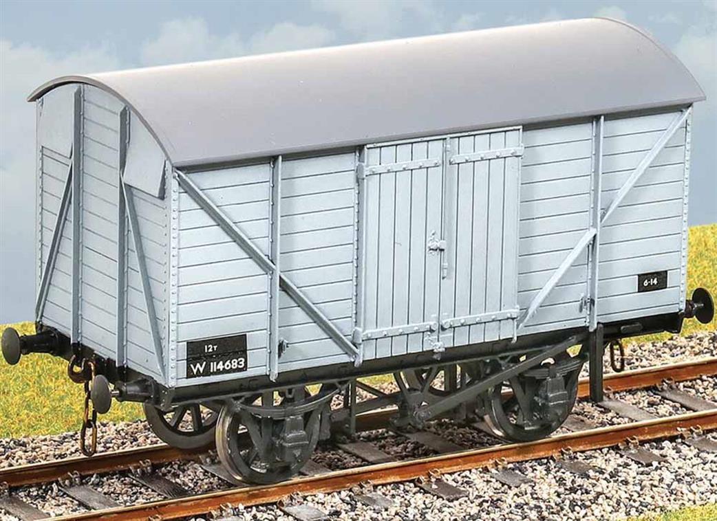 Parkside Kits O Gauge PS24 GWR 12T Ventilated Covered Box Van Diag V33 9ft wb