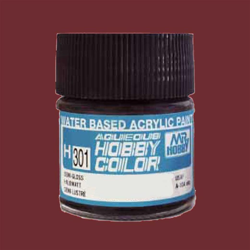 Gunze Sangyo  H47 47 Red Brown Mr Hobby Acrylic Paint  10ml