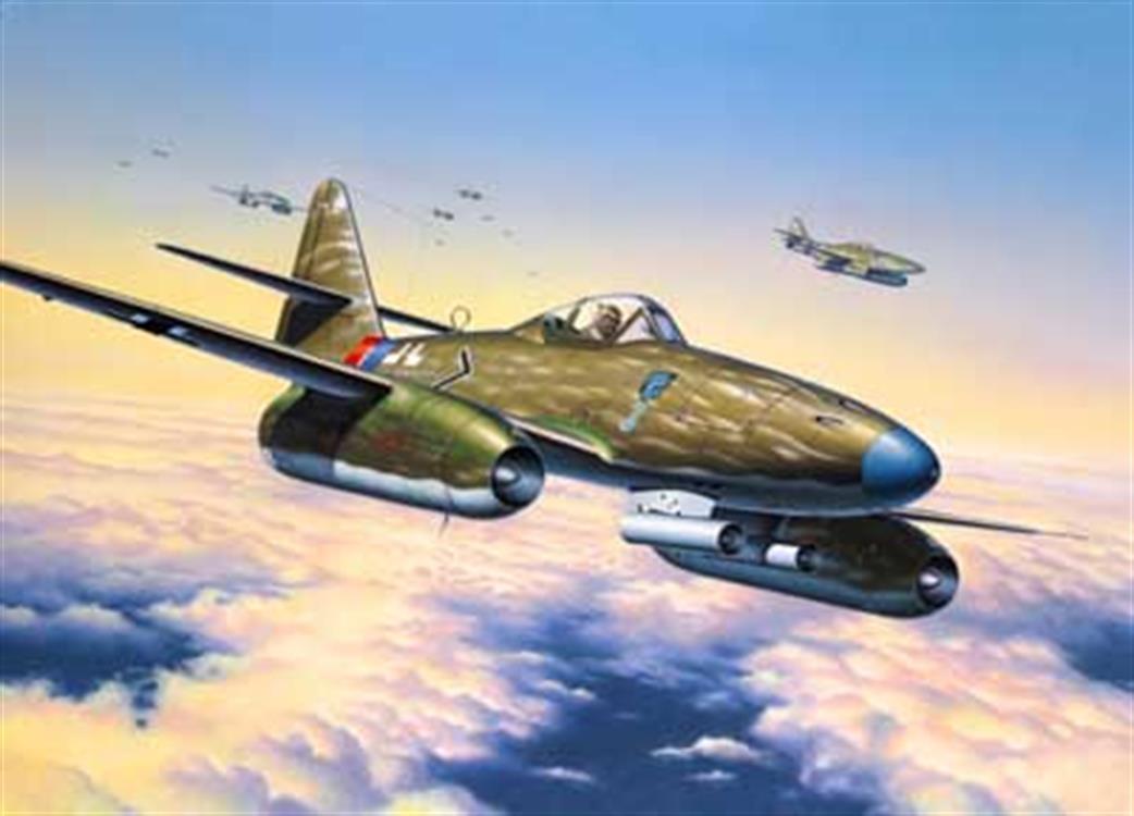 Revell 1/72 04166 Messerschmitt ME262 A-1A WW2 Jet Fighter Kit