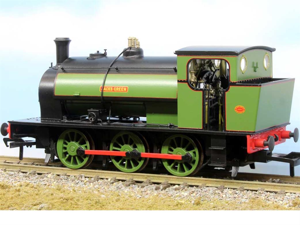 Rapido Trains OO 903005 Hunslet 1953 Jacks Green 16in 0-6-0ST Saddle Tank Nassington Quarries Lined Green