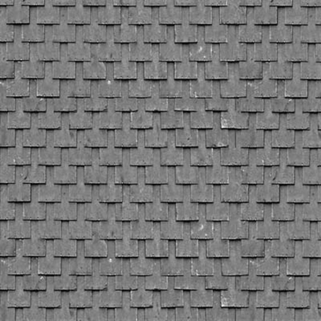 ID Backscenes OO BM064 Slate Roof Self Adhesive  Pack of 10