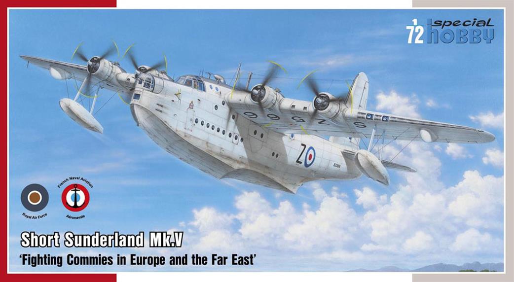 Special Hobby 1/72 SH72162 Short Sunderland Mk.V Flying Boat Plastic Kit