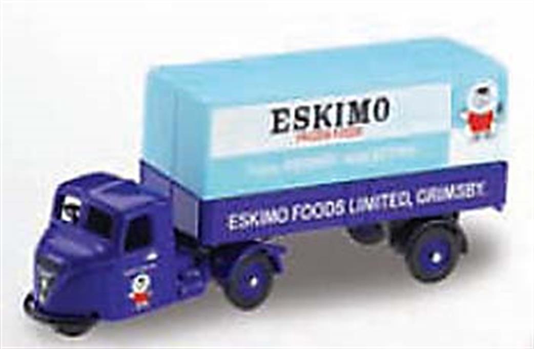 Corgi 1/76 DG148017 Scammell Scarab Van Trailer Eskimo Foods