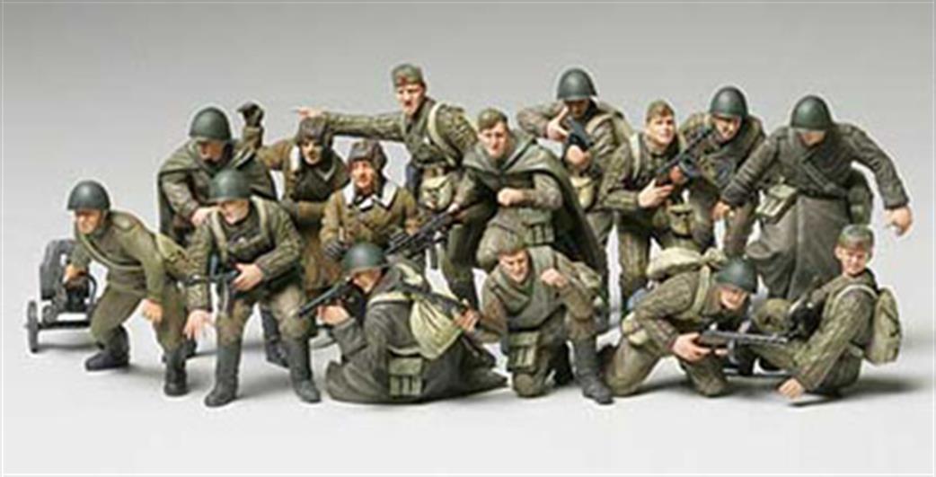 Tamiya 1/48 32521 Russian Infantry and Tank Crew