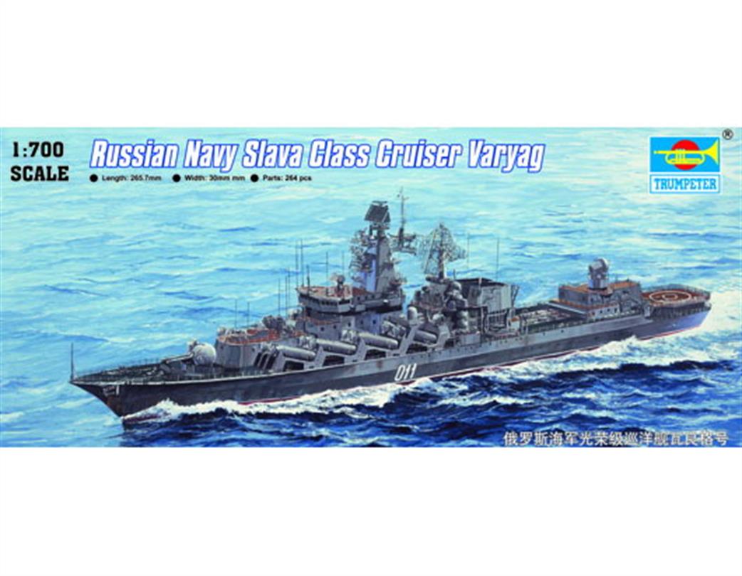 Trumpeter 1/700 05721 Russian Navy Slava Class Cruiser Varyag Plastic Kit