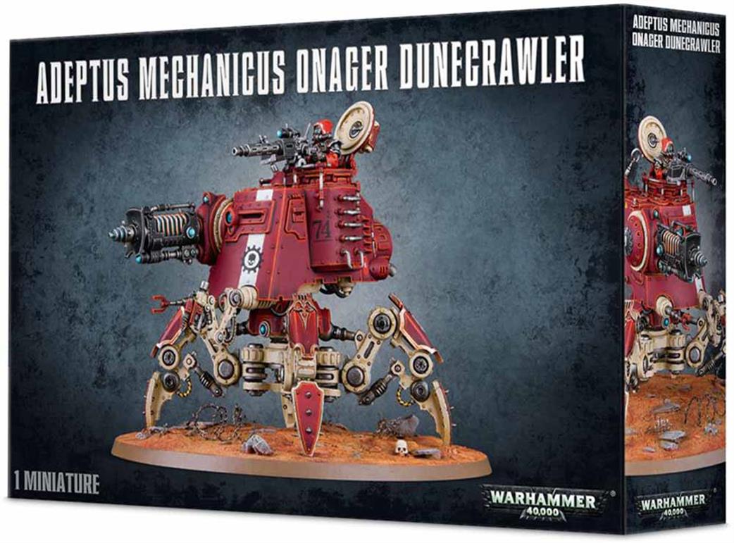 Games Workshop 25mm 59-13 Adeptus Mechanicus Onager Dunecrawler