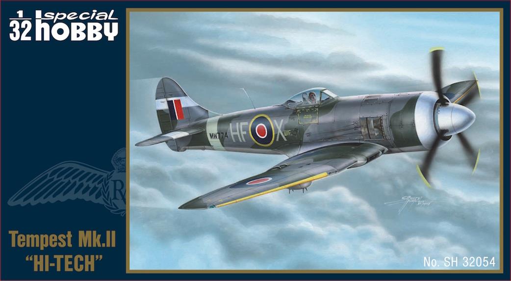 Special Hobby 1/32 SH32054 Tempest Mk11 RAF WW2 Fighter Plastic Kit Hi-Tech Version