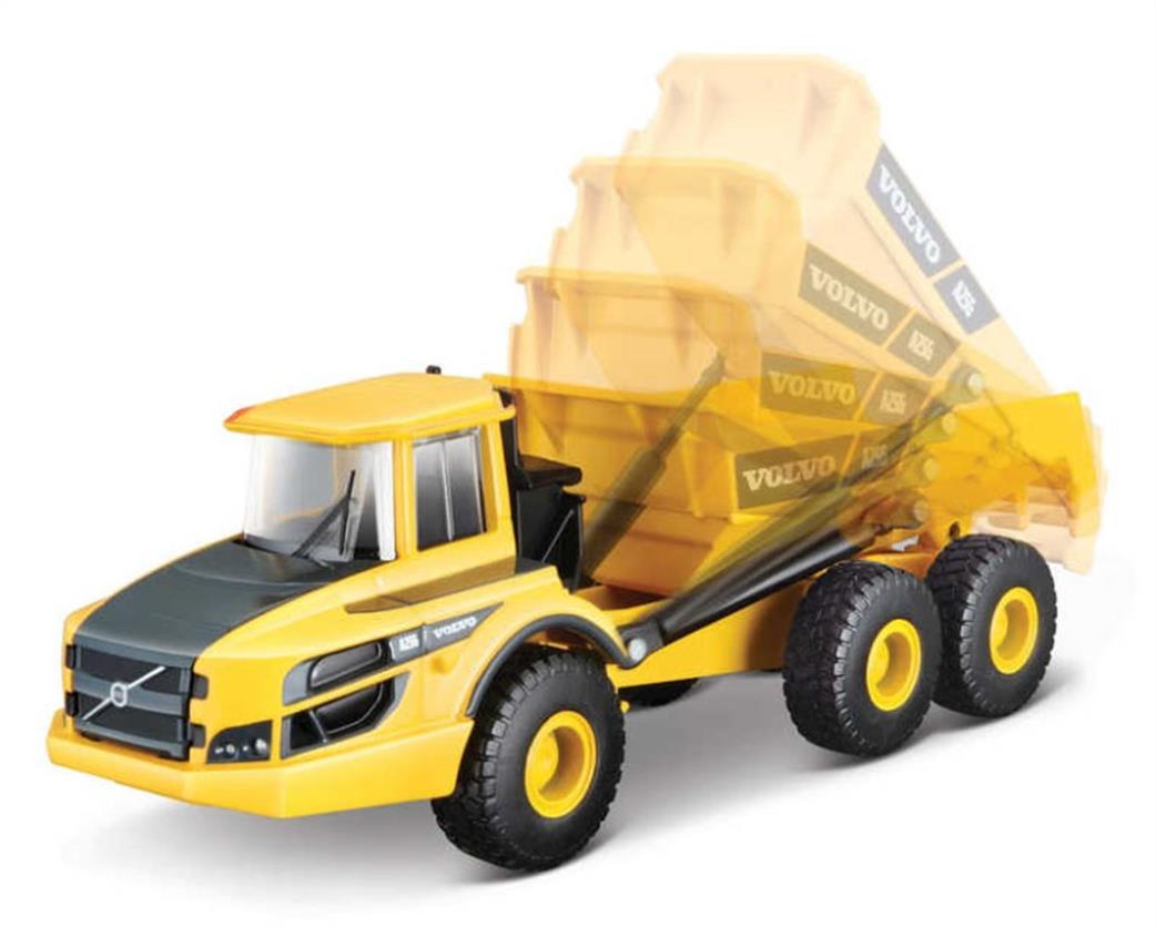 Burago 1/50 B18-32085 Volvo A25G Articulated Hauler Model