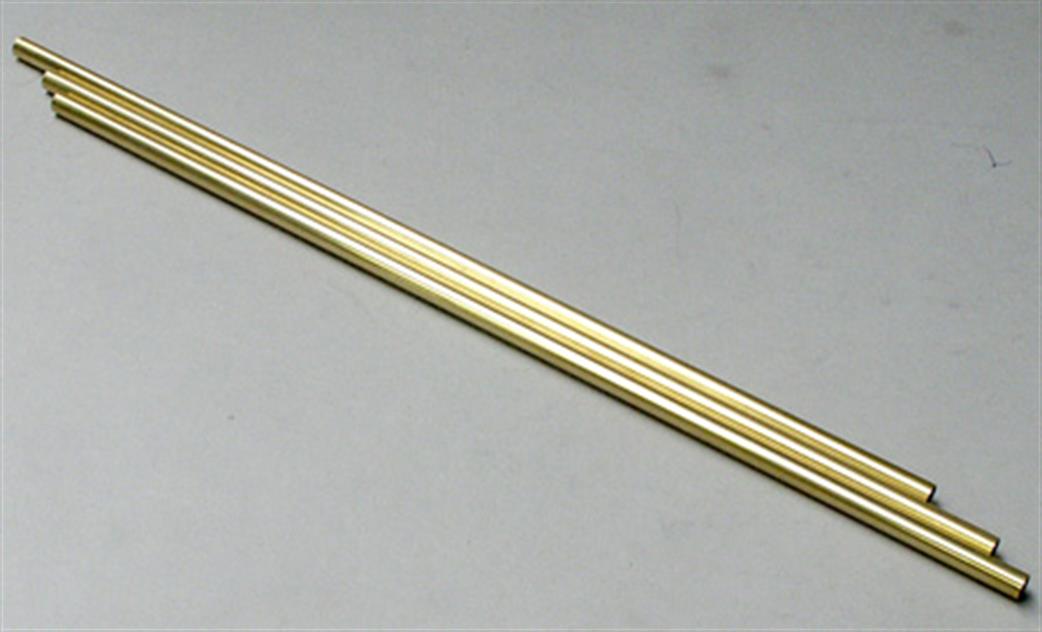 Albion Alloys  BT7 Brass Tube 1/4in Pack of 3