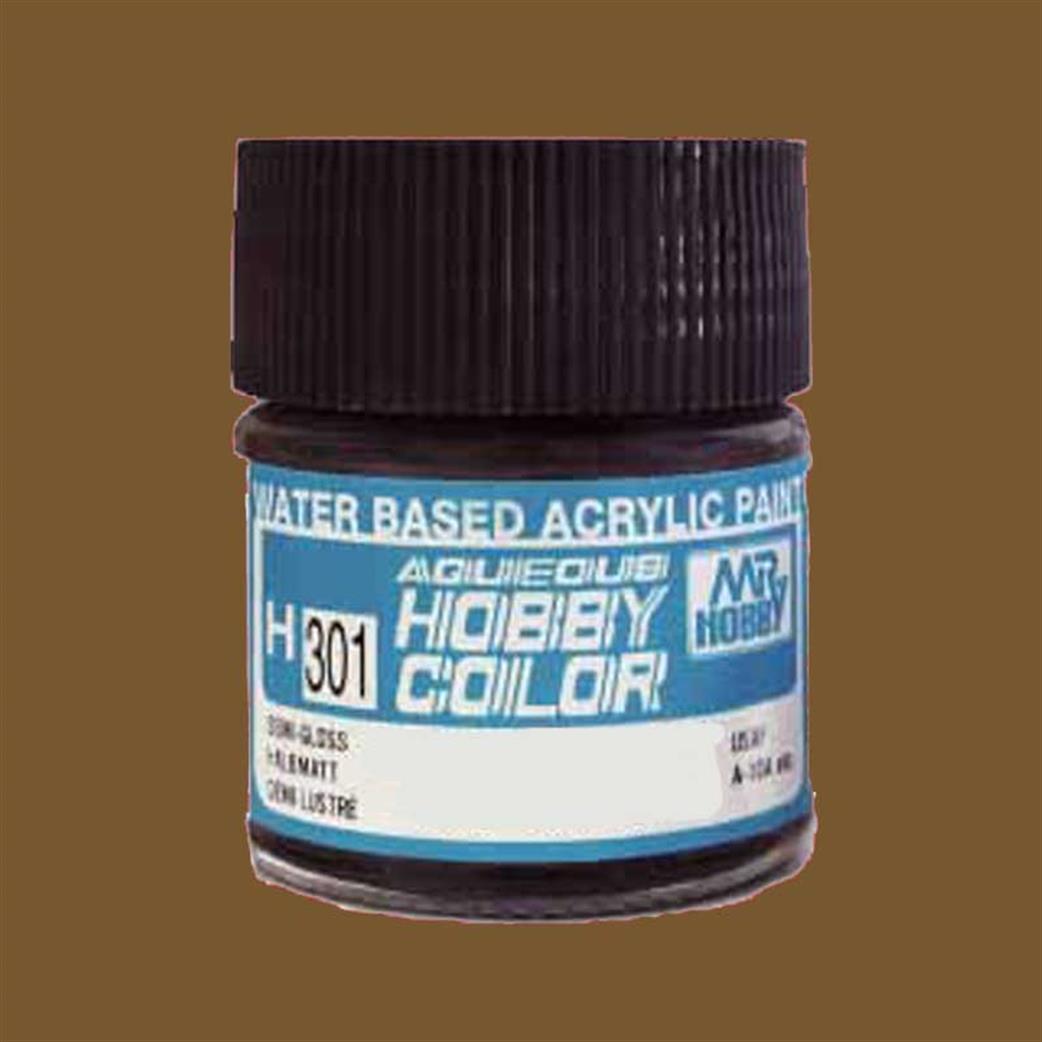 Gunze Sangyo  H457 457 Earth Brown Mr Hobby Acrylic Paint 10ml