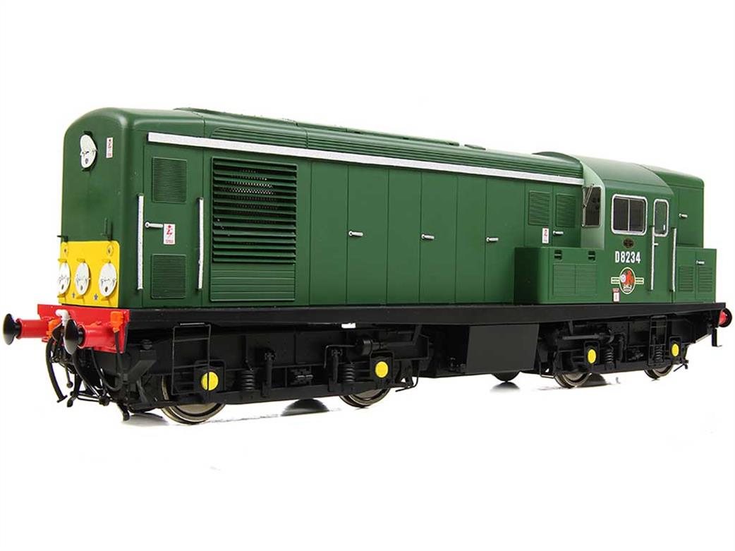 EFE Rail O Gauge E84705 BR D8234 BTH Class 15 Bo-Bo Diesel BR Green Small Warning Panels