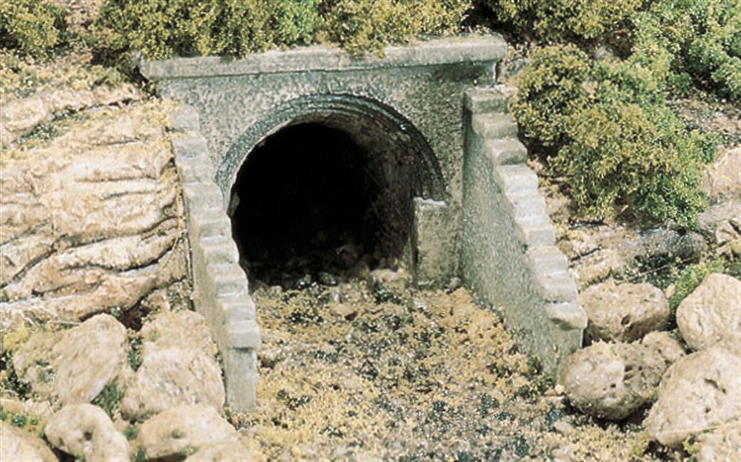 Woodland Scenics OO C1262 Concrete Culvert Portals (Pack of 2)