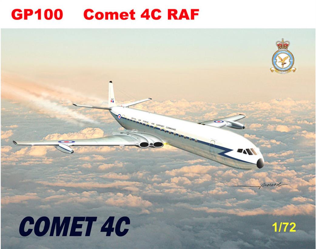 Mach 2 1/72 GP100 DH Comet 4C Royal Airforce Transport Command