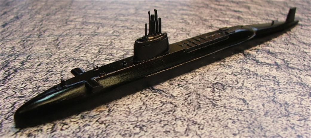 MT Miniatures 1/700 MTM040 RN Polaris Class Submarine kit