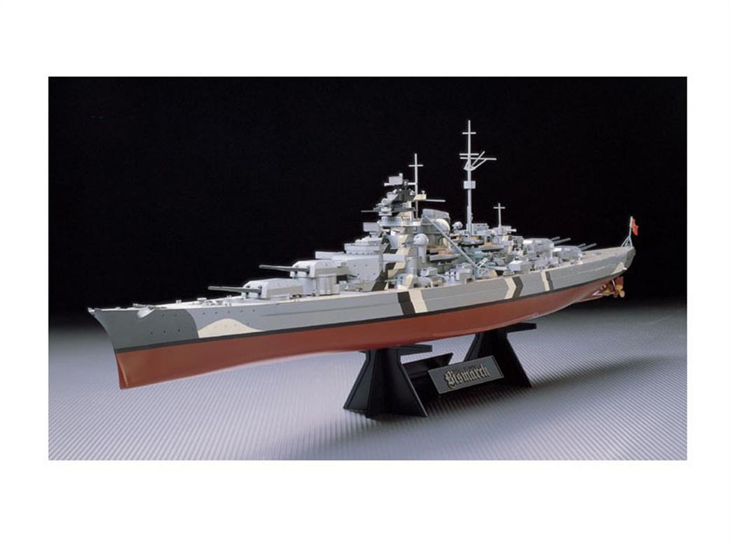 Tamiya 1/350 78013 Bismarck German WW2 Battleship Plastic Kit