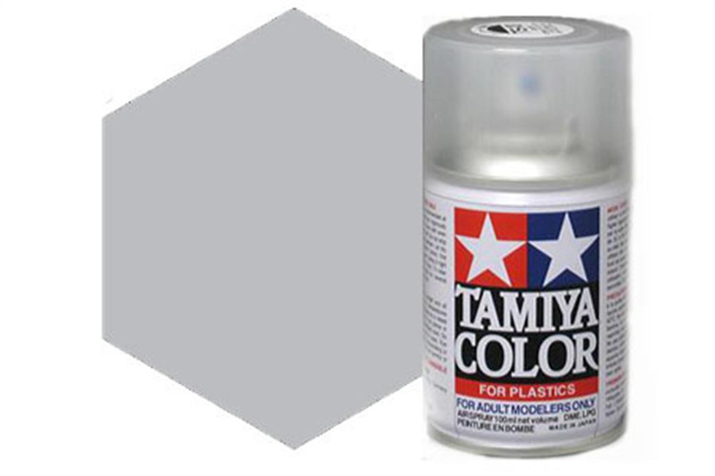 Tamiya  AS-12 AS12 Silver Bare Metal Synthetic Lacquer Spray Paint 100ml