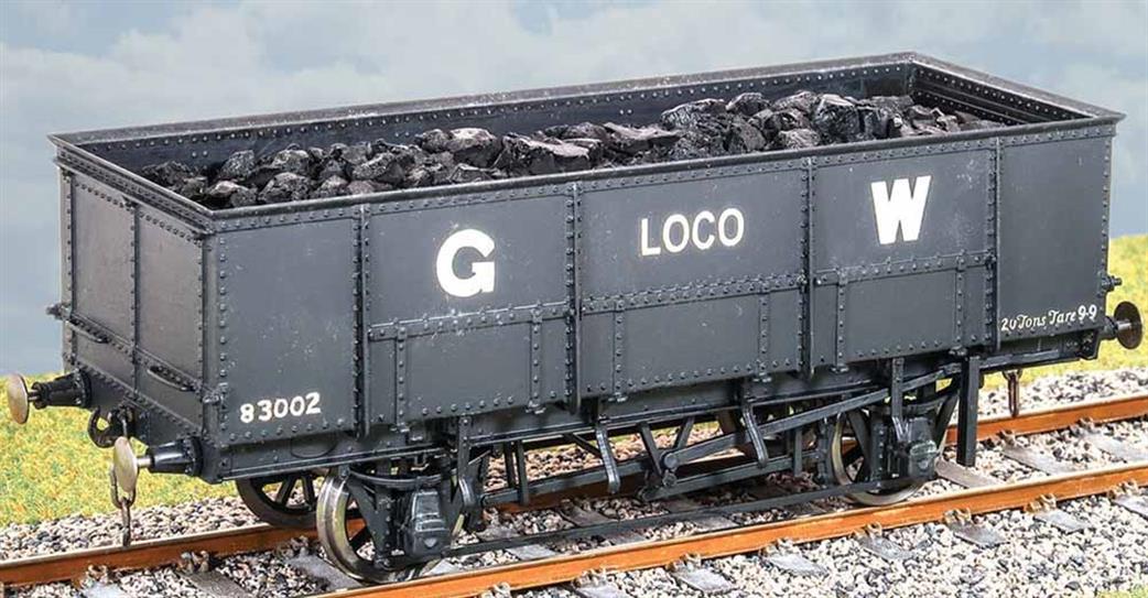 Parkside Kits O Gauge PS41 GWR 20T Steel Coal Wagon Kit