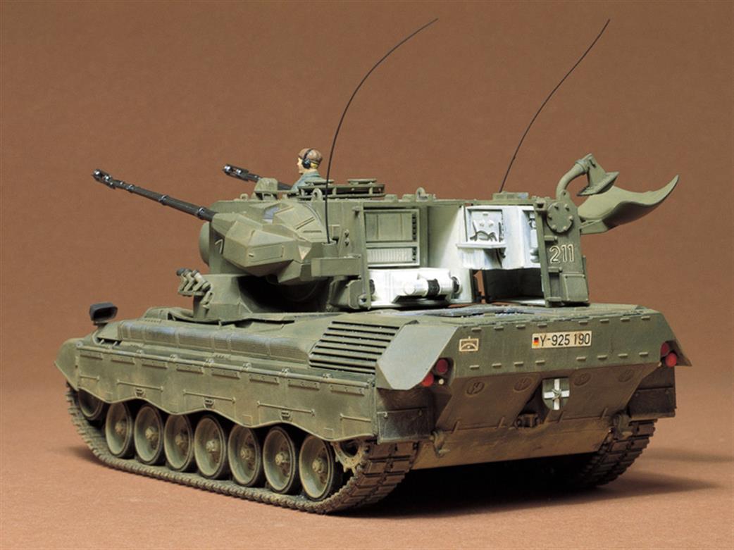 Tamiya 1/35 35099 German Flakpanzer Gepard Modern Anti Aircraft Tank