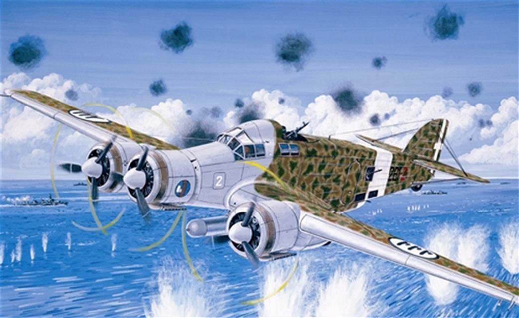 Italeri 1/72 1290 Italian S79 Sparviero Bomber Kit