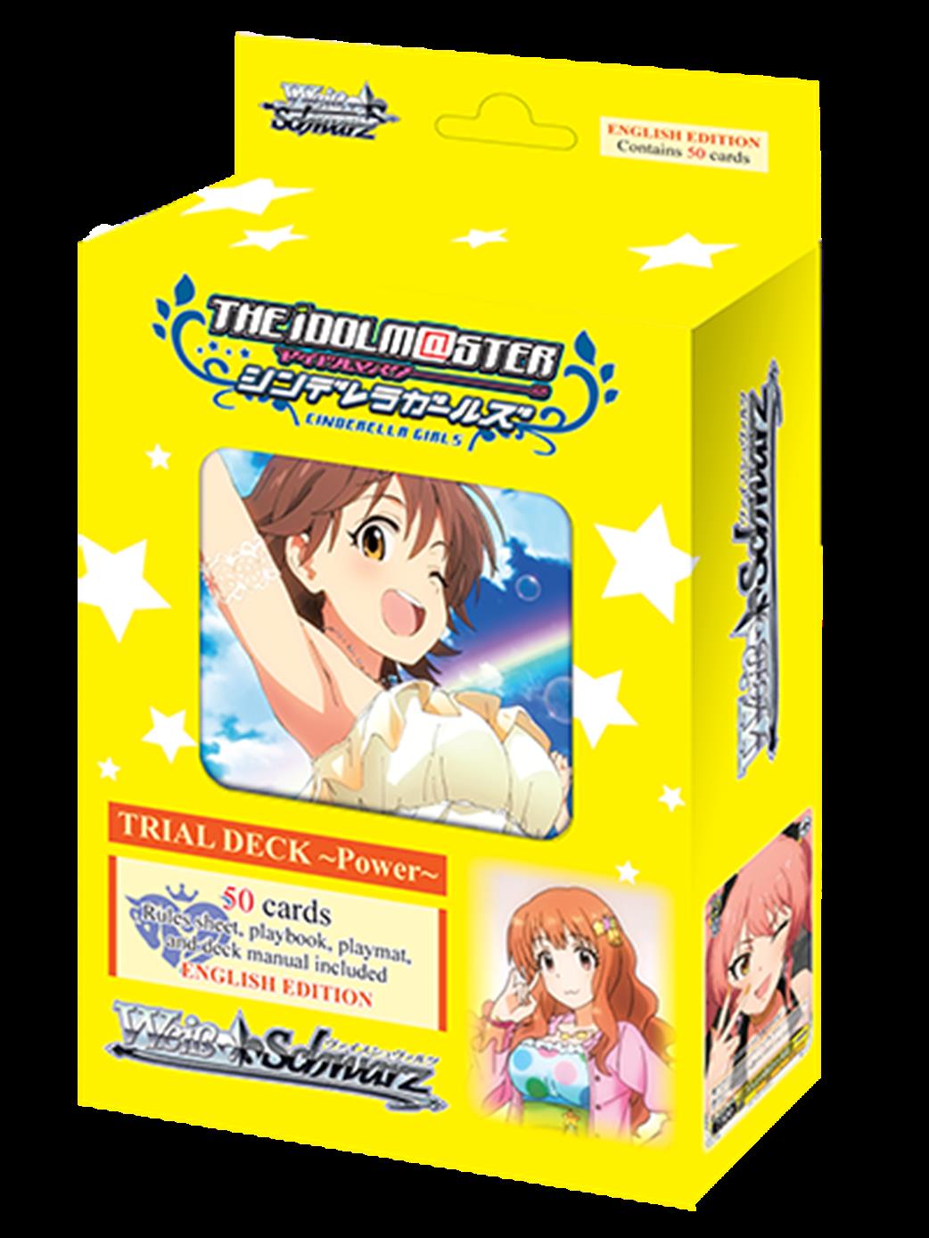 Bushiroad  WSTDICG03 Weiss Schwarz: The Idolmaster Cinderella Girl Trial Deck Power